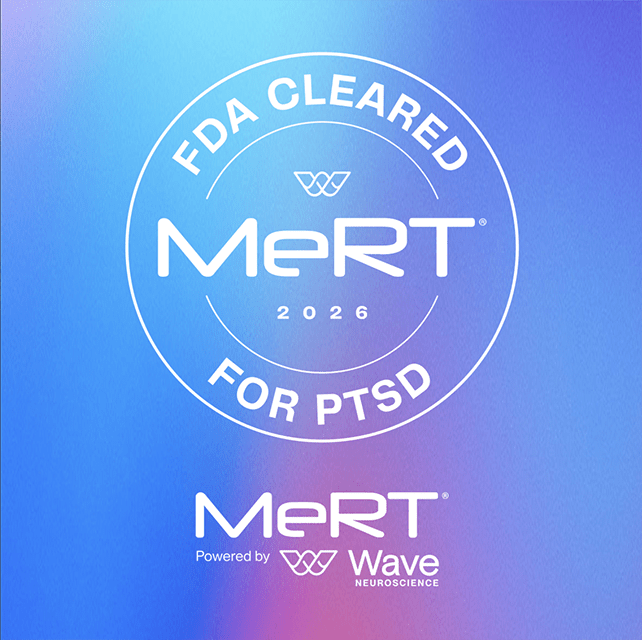 The MeRT® system is now FDA-cleared to treat PTSD